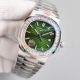 Swiss Replica Patek Philippe Nautilus 5711 Green Dial Diamond Bezel Watch 40MM (4)_th.jpg